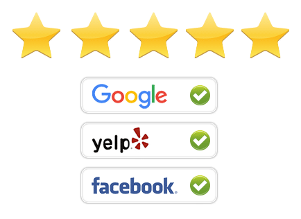 google-reviews-stars Online Reviews